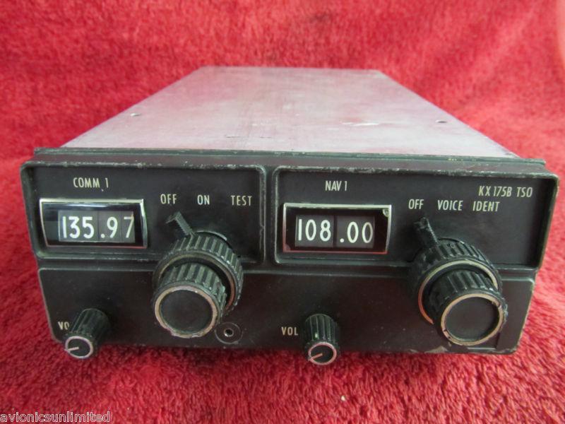 14v bendix king model kx175b navcom unit *warranty*