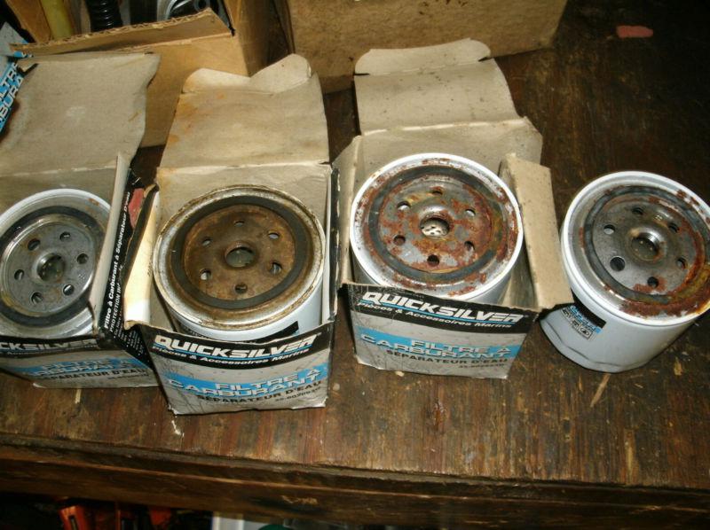 Quicksilver fuel filter, # 35-802893q, 4 filters