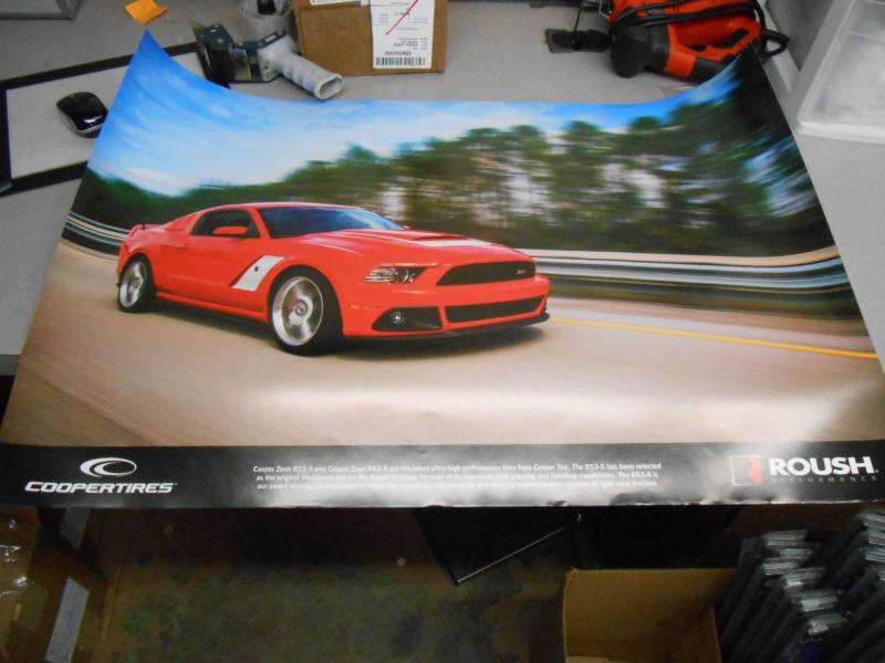 Cooper tires roush mustang poster