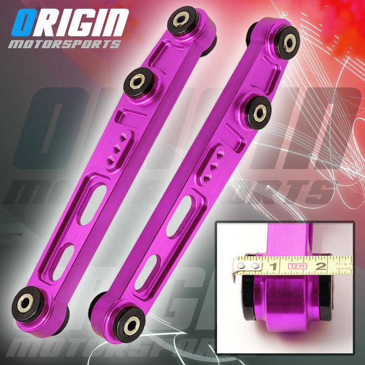 Purple civic eg ef si d15 d16 acura dc2 da aluminum lca lower control arm arms