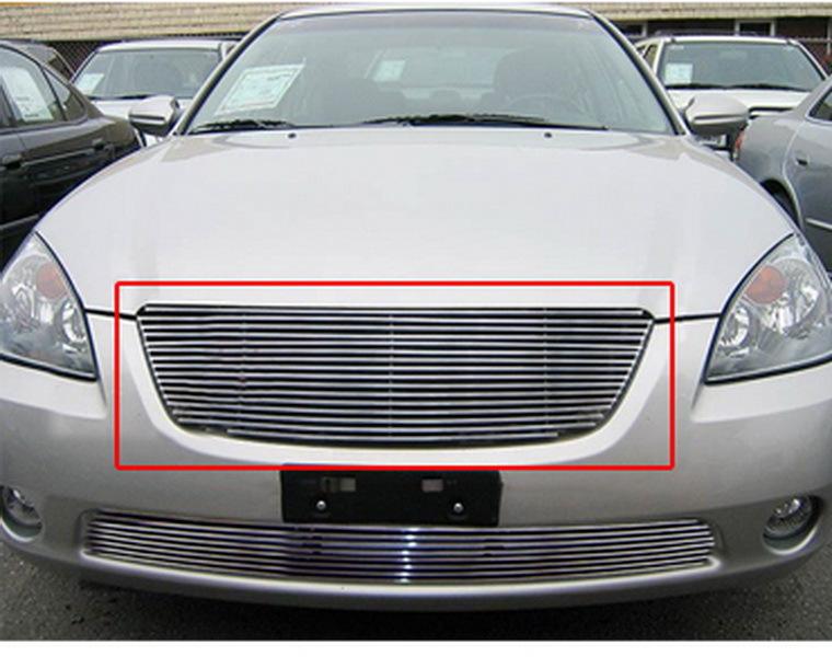 2002 2003 2004 nissan altima upper replacement billet grille grill 1pc