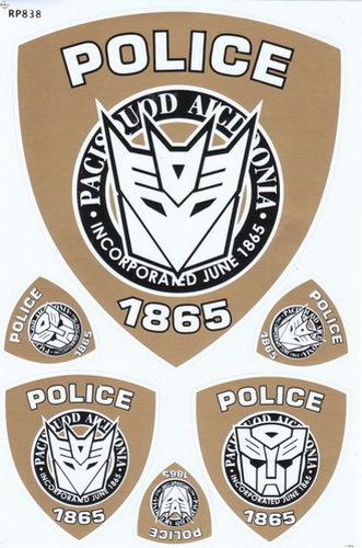 Shs#sta36 transformer sticker decal motorcycle car racing motocross truck tuning