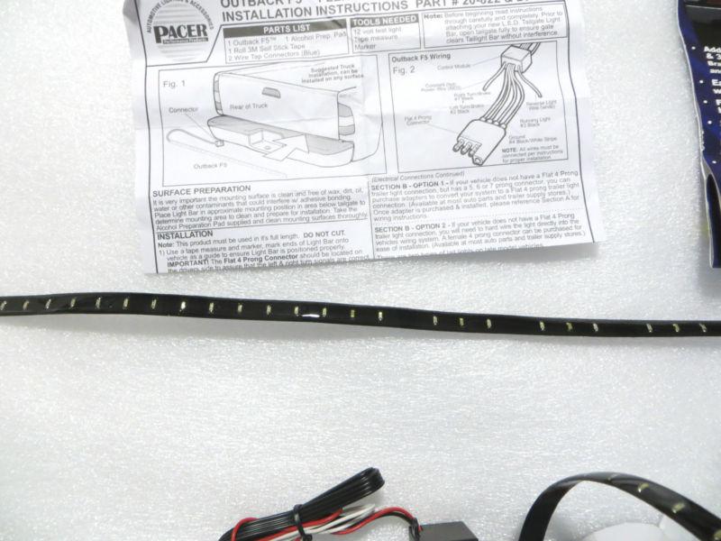 Buy FLEXIBLE L.E.D. TAILGATE LIGHTS *PACER* OUTBACK F5 49"LENGTH in