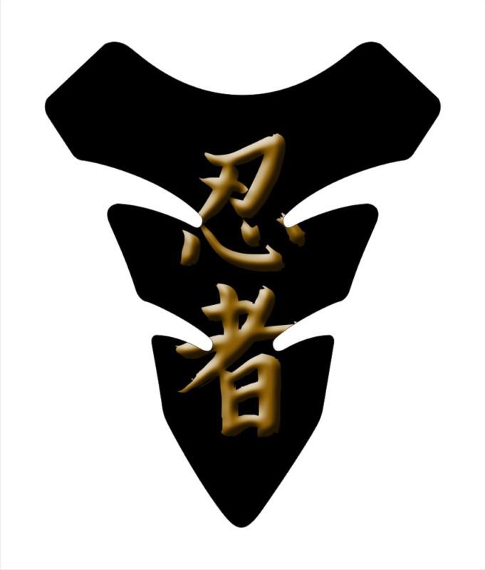 Kawasaki ninja kanji zx12r zx10r b zx6r 650 1000 300 250r motorcycle tank pad