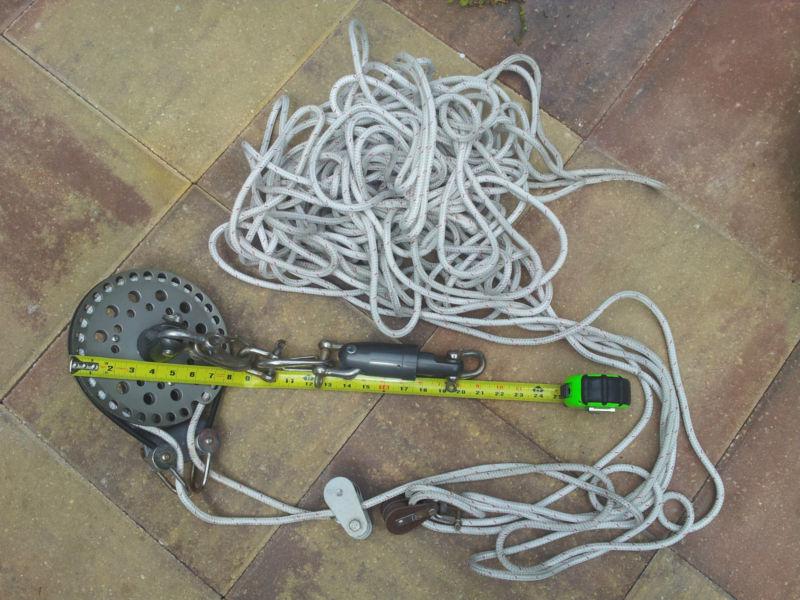 Nautos code 0 and gennaker 70' continuous line roller furler up to 47' w/blocks