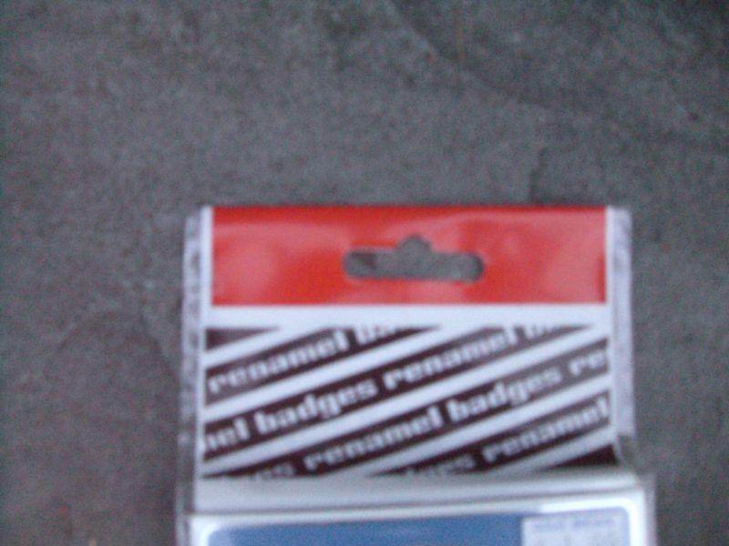 Mercedes benz vintage old stock renamel badge sticker sportcar uk star logo oem