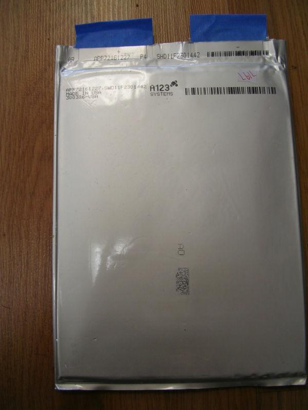 Lifepo4 battery 3.2v 20ah prismatic cell, a123 app70161227 made in usa