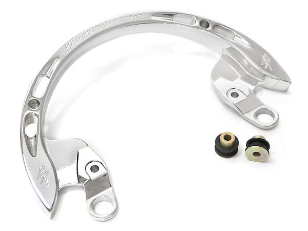 Suzuki hayabusa gsx1300r chrome passenger grab bar rail logo handle rail