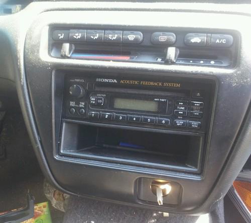 1997 98 99 00 01 honda prelude radio bezel