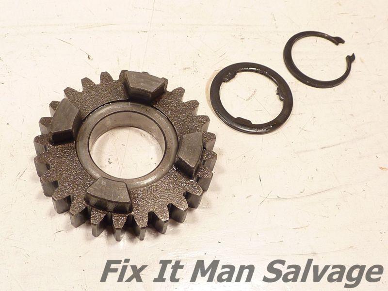 83 honda atc 200 mainshaft 4th gear - 25 teeth /oem main transmission fourth 25t