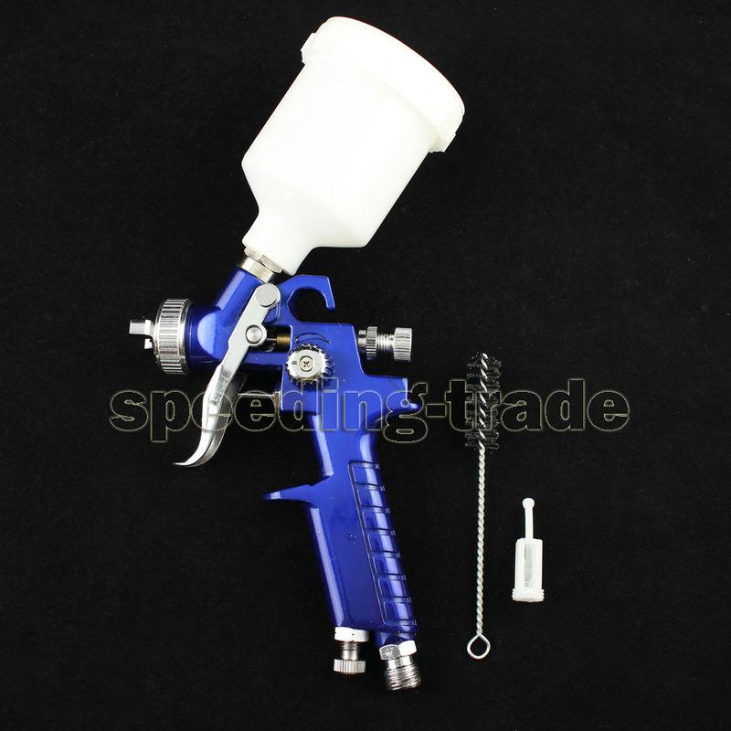 0.8mm mini hvlp air spray gun auto car detail touch up paint sprayer_ac045