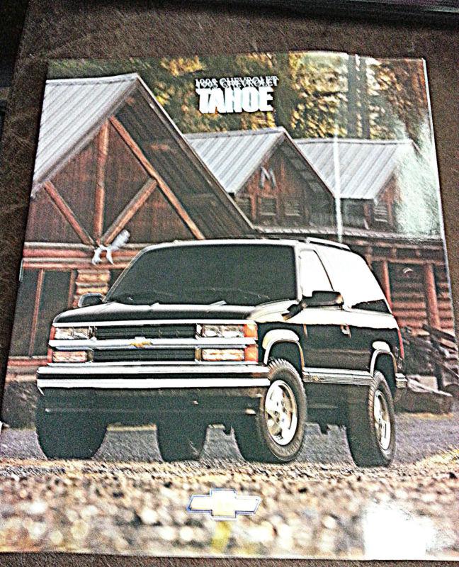 Buy New 1995 Chevrolet Tahoe LS LT sales brochure dealer catalog MINT