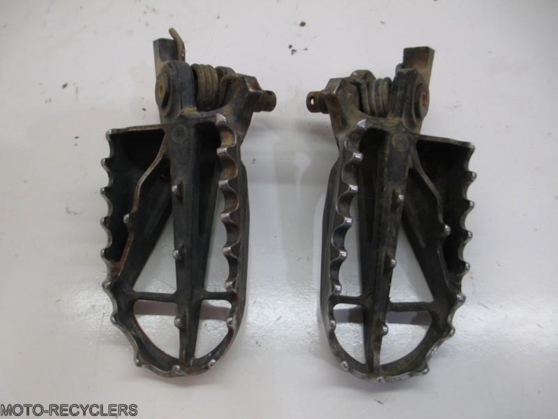 06 crf450r crf450 foot pegs footpeg set #180-7763