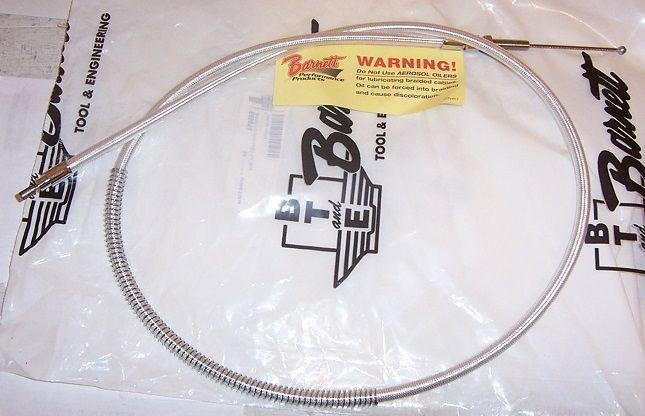 Harley clutch cable barnett std length platnium flt/fltc/fxr/fxrs new