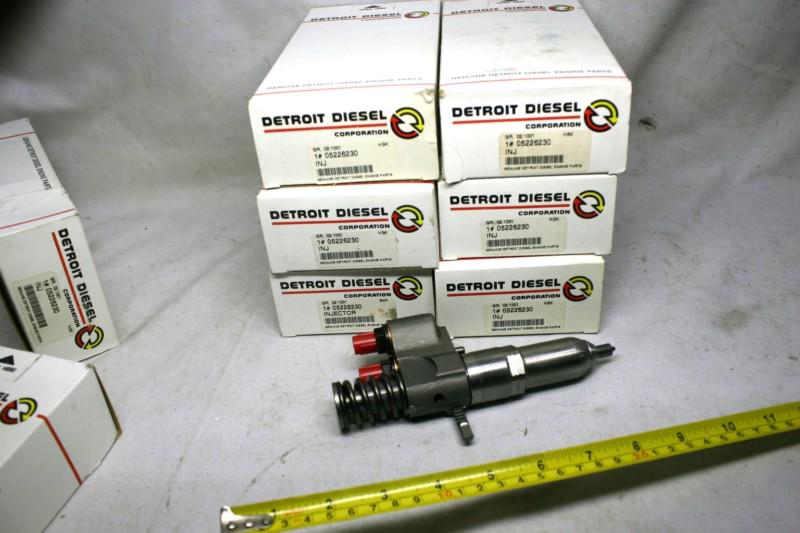 Detroit diesel 5c60 newinbox injectors  5226230 gr 02.1001 lot of 6