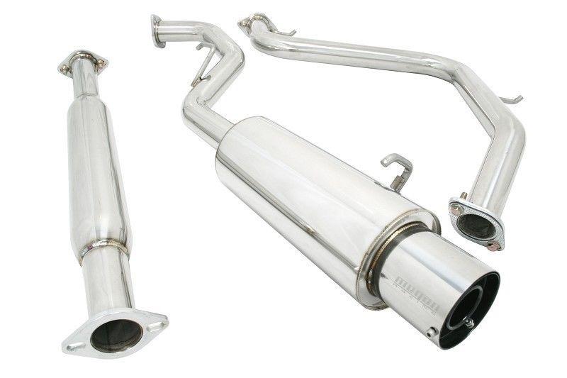 Megan racing drift-spec cat back exhaust 99-02 galant 4dr 2.4l sohc ea3a only