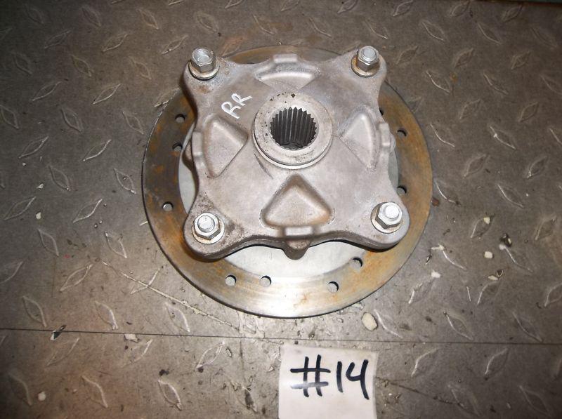 #14 2003 polaris sportsman 700 right rear hub *