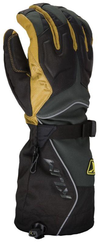 2013 klim men's summit snowmobile gore tex glove black large