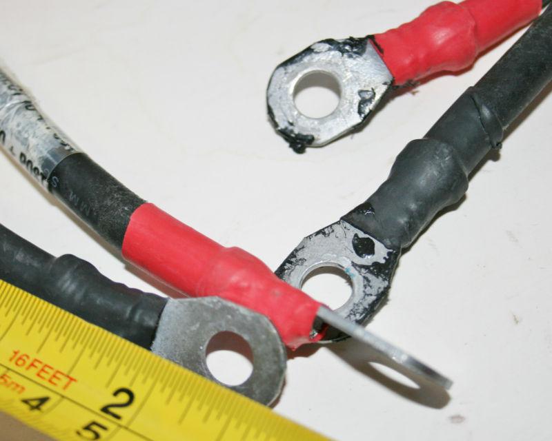 12 ft 4 GA Wire Marine Outboard Motor Starter Power Cables Mercury Ski Boat , US $29.99, image 4