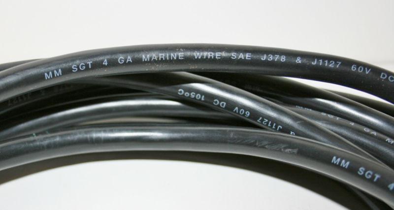 12 ft 4 GA Wire Marine Outboard Motor Starter Power Cables Mercury Ski Boat , US $29.99, image 6