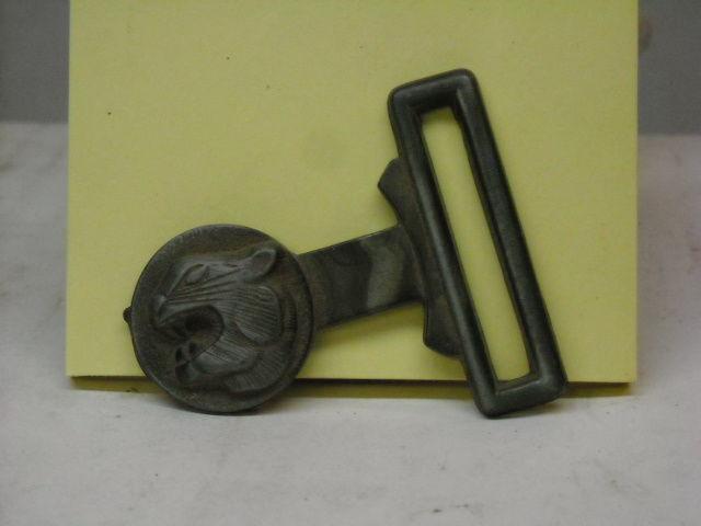 Vintage arctic cat snowmobile  suit belt cat head 1/2 nos