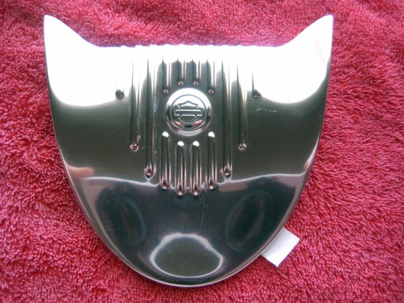 Harley dyna chin spoiler polished insert street bob wide glide fxdf 