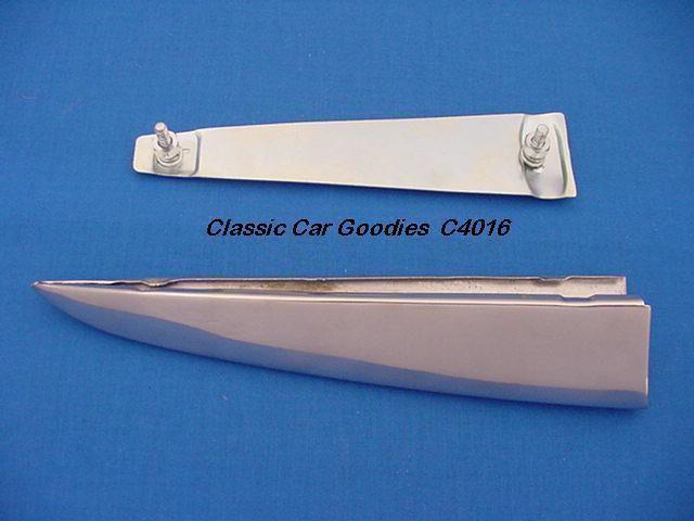 1950 Chevy Deluxe Trunk Fins Show Chrome Steel!, US $39.99, image 3