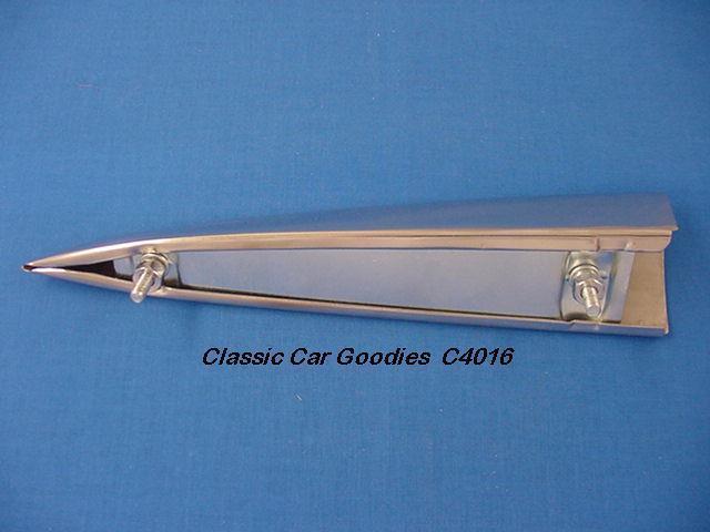 1950 Chevy Deluxe Trunk Fins Show Chrome Steel!, US $39.99, image 5
