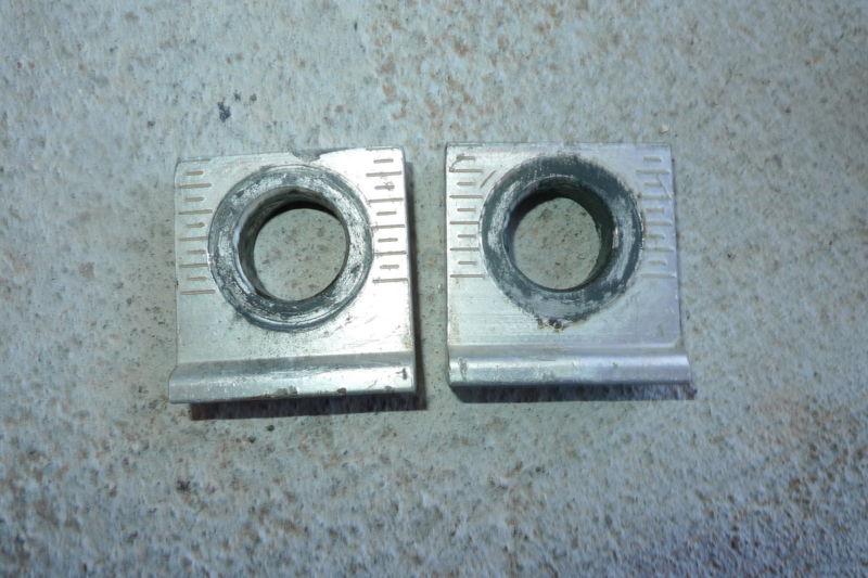 97 yamaha yz 125 250 400f wr 400 rear wheel chain adjusters 89 90 91 92 93 94-98