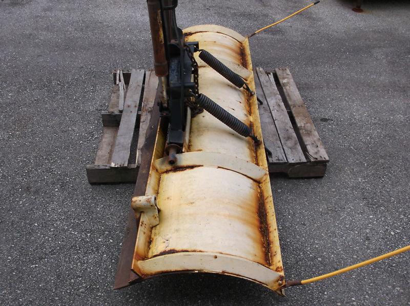 MEYER 7FT POWER ANGLE PLOW E47 PUMP HOOP LIGHTS GOOD SHAPE , US $600.00, image 3