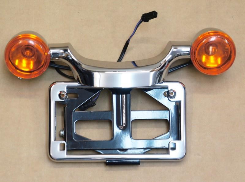 Find USED HARLEY DAVIDSON FLHX STREET GLIDE BULLET TURN SIGNAL BAR W/ TAG MOUNT in Gambrills