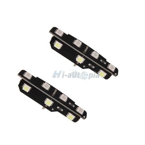 New 2 x  car light 5050 7 smd led car light lamp bulbs 12v for volkswagen