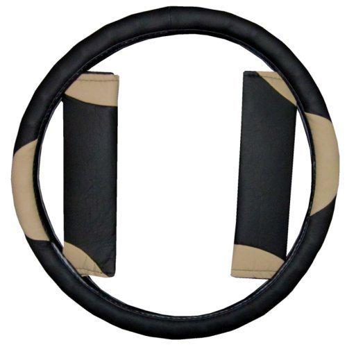 Tan Black Xtreme Car Truck SUV Seat Covers pkg w/ Tattoo Floor Mats & More #3, US $51.31, image 7