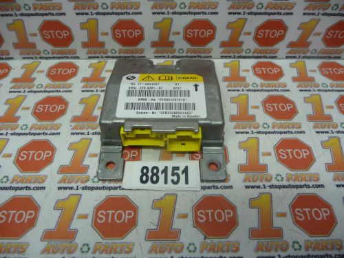 03 bmw z4 srs control module 65.77-6931287 oem