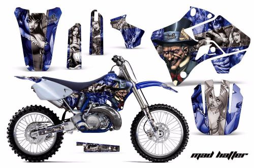 Yamaha graphic kit amr racing bike decal yz 125/250 decals mx parts 96-01 mh us