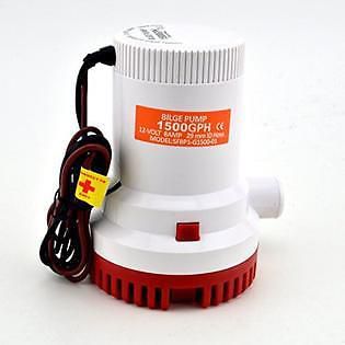 Bilge pump 1500 gph, 12 vdc