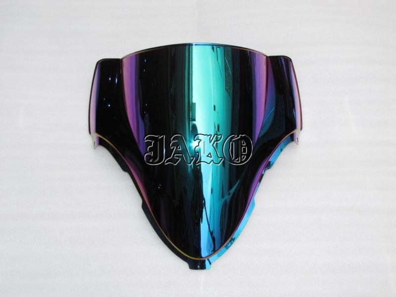 Windshield iridium racing windscreen for suzuki hayabusa gsx1300r 1997-2007