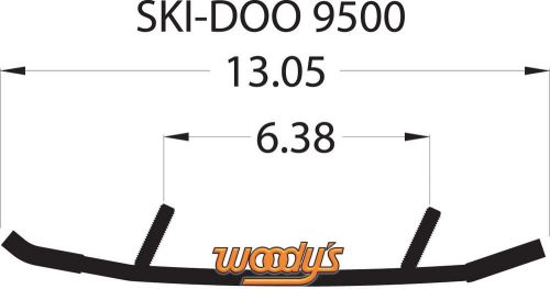 Woody's as6-9500 wearbar ace 6 ski doo