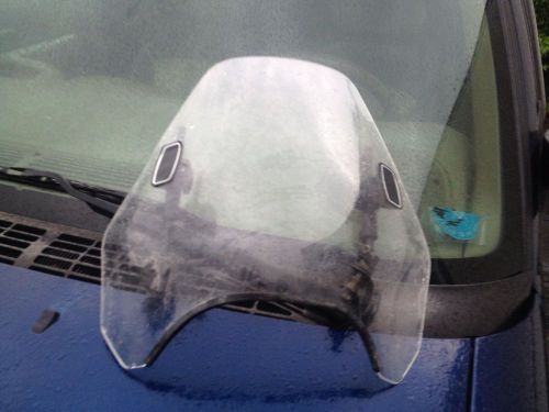 National windshield narrow glide harley davidson