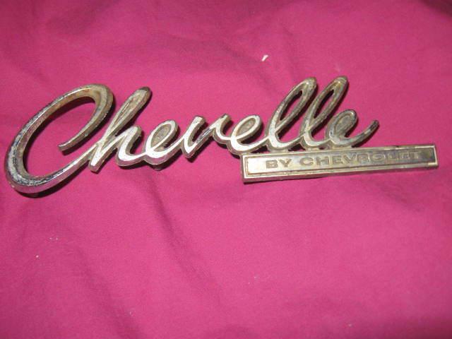 Chevelle by chevrolet emblem
