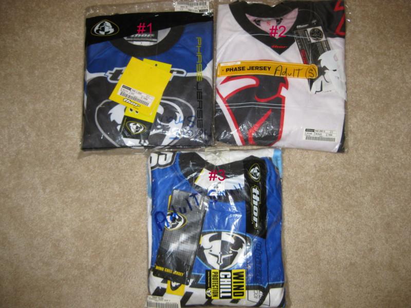 New fox thor mx motocross dirt bike adult jersey suzuki yamaha honda ktm s small