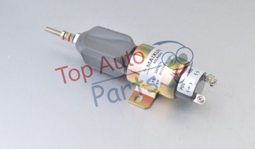 Fuel shutdown solenoid valve 3864274 for cummins ,caterpillar excavator e70b