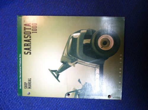 Oem bombardier atv shop manual sarasota 1000 brp number 219100193