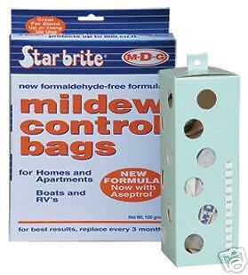 Starbrite mdg mildew odor control bags boat rv home