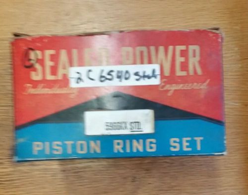Gmc v6 478 v 6 v-6 piston ring set std diesel for 3 ring pistons