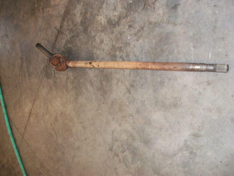 Chevy 10 bolt front axle & stub long side 28 spline