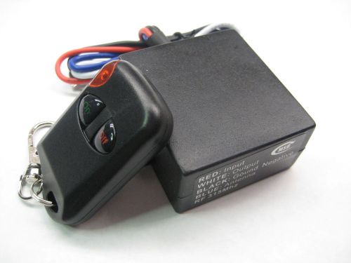 Msd 12v dc with 12v output relay switch with on off remote control keyfob rm2