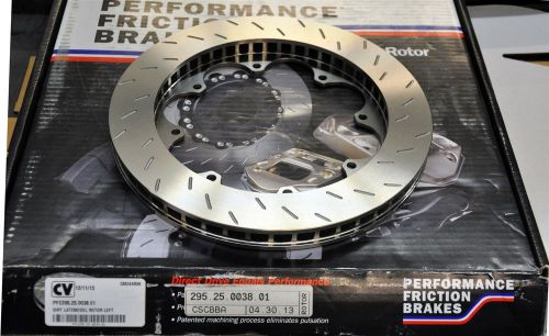 Performance friction 295.25.0038.01 late model modified 11.65&#034; x 1.0&#034; slotted lh