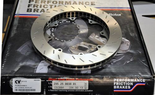 Performance friction 295.25.0038.01 late model modified 11.65" x 1.0" slotted lh