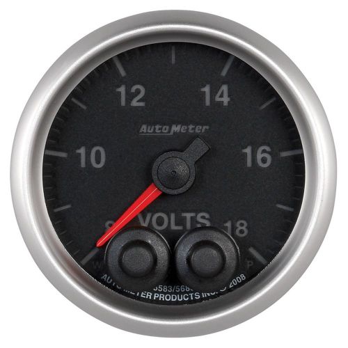 Auto meter 5683 elite series; voltmeter